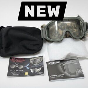 Military Grade ESS Eye Safety Wind Storm Goggles Never Worn  Striker Series